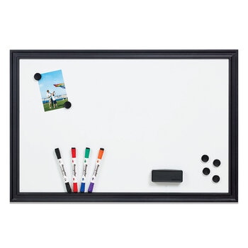 MessageStor 24''x36'' Magnetic Dry Erase Board With Accessories