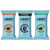 JiMMY! Protein Bars Cookies 'N Cream Variety Box, 15 x 58g