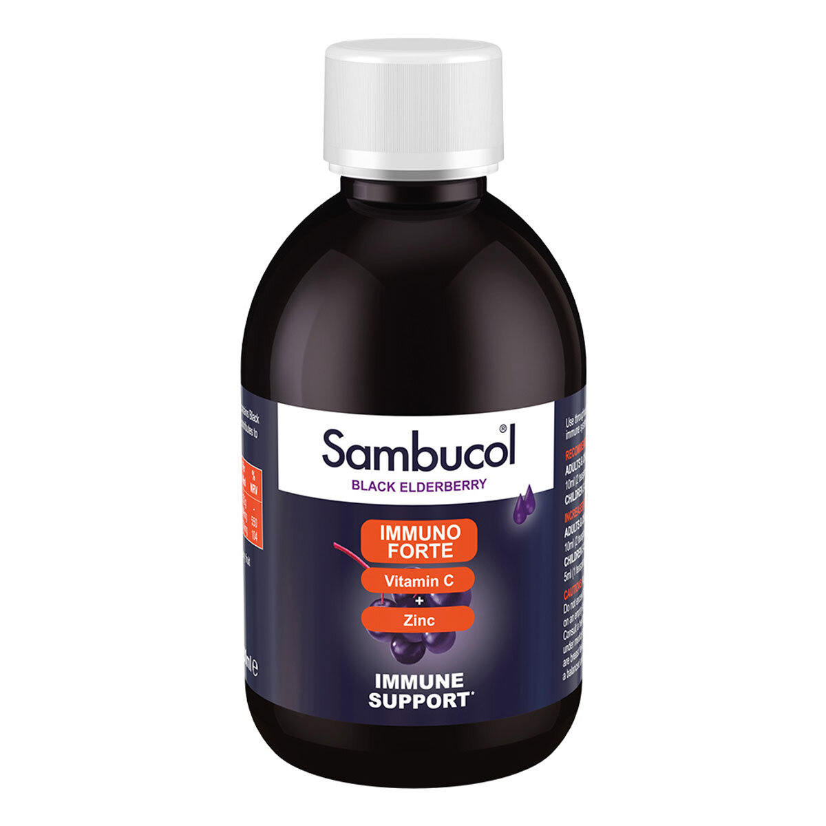 Sambucol Immuno Forte Black Elderberry Liquid, 230ml