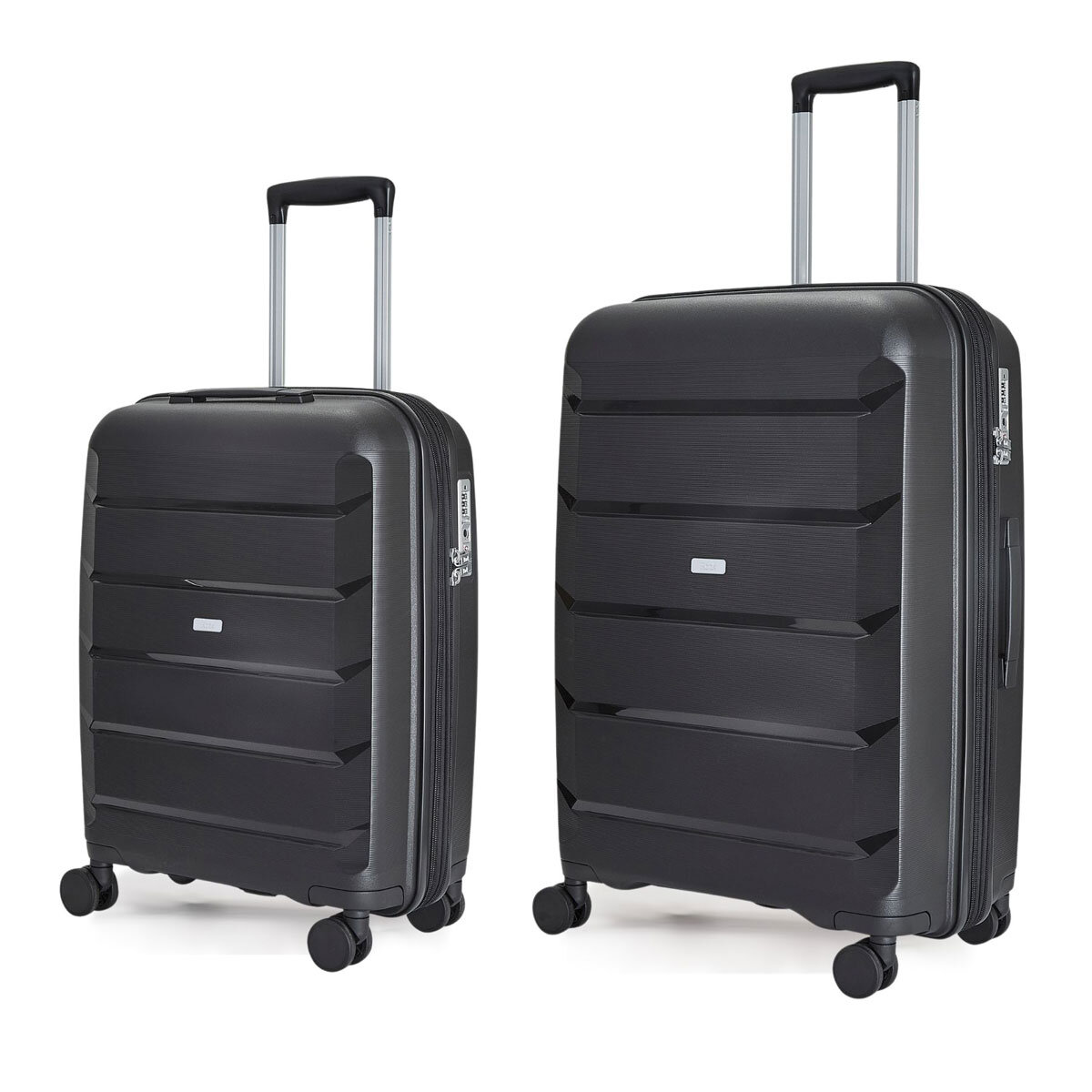 Rock Tulum 2 Piece Hardside Luggage Set in 4 Colours | Co...