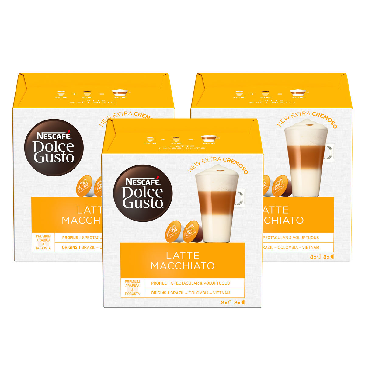 Nestlé Nescafe Dolce Gusto Coffee and Tea Pods – Nesquik Flavor - Choose  Quantity (1 Pack (16 Capsules))