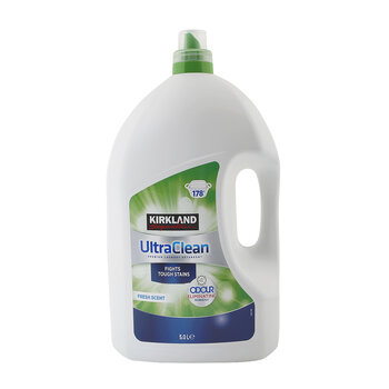 Kirkland Signature Ultra Clean Bio Laundry Liquid, 5L (178 Wash)