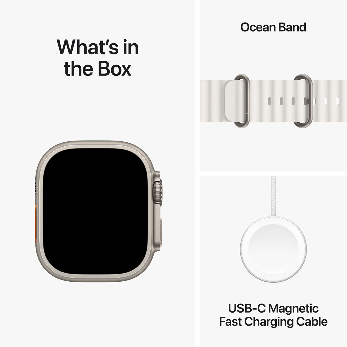 Buy Apple Watch Ultra 2 GPS + Cellular, 49mm Titanium Case with White Ocean Band, MREJ3B/A at costco.co.uk