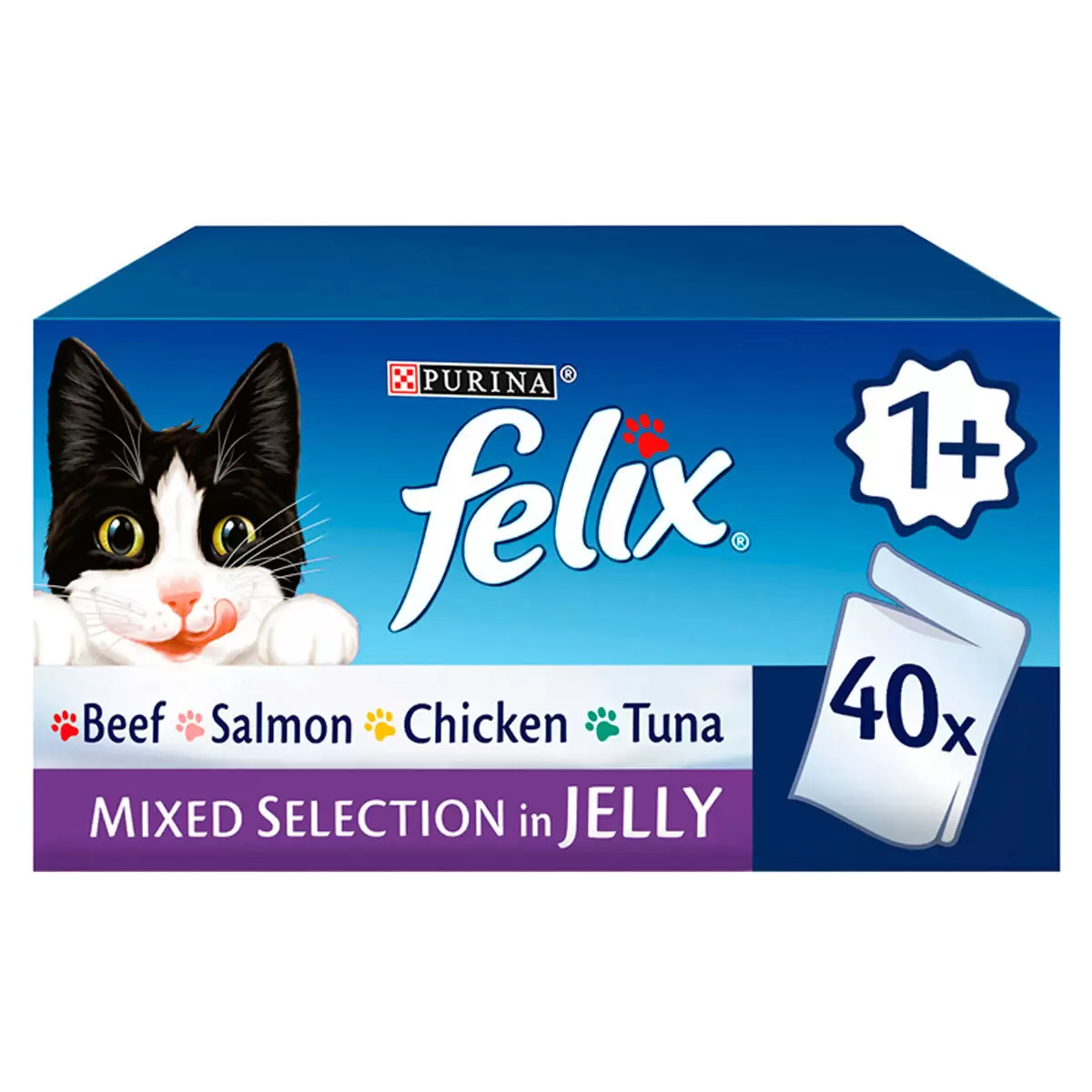 Felix Adult Cat Food Variety Pouches