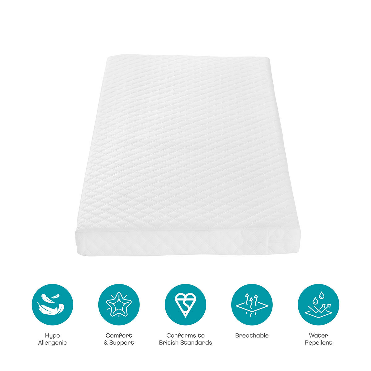 Tutti Bambini Sprung Cot Mattress in 2 Sizes