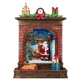 Buy 10.25" Fireplace Water Globe Santa with Lamppost Item image at costco.co.uk