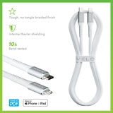 Buy Veld Travel Bundle: 2 Port Super Fast Travel Charger, Super Fast in Car Charger USB Port & USB Type C with Super Fast Cable (USB to Lightning) x 1M at Costco.co.uk