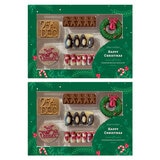 Choc on Choc Chocolate Christmas Icons Box, 2 x 70g