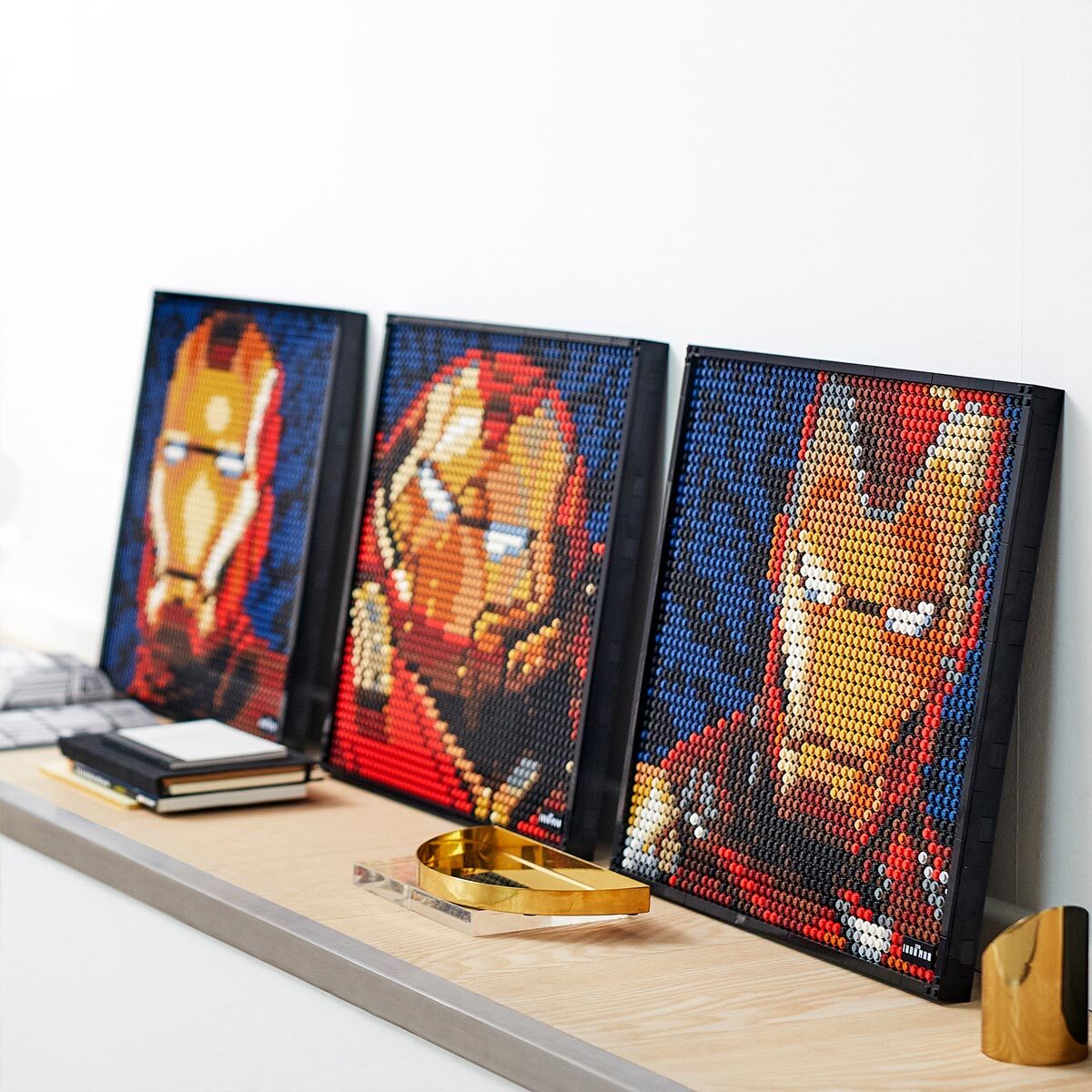 Lego marvel art piece