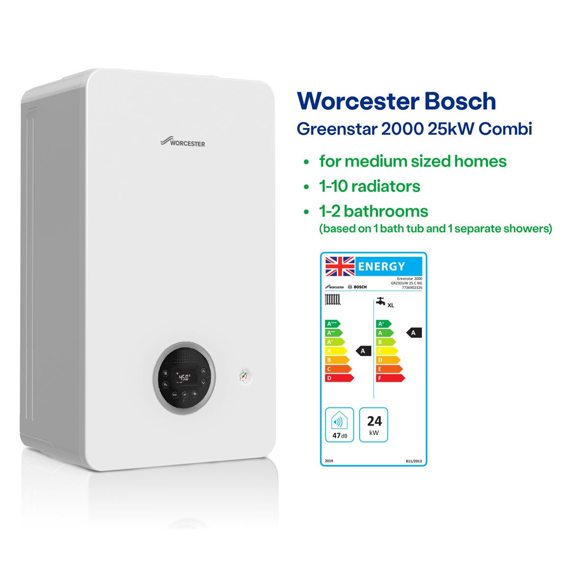 Worcester 25kW Boiler