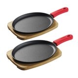 Tramontina Fajita Pan, 4 Piece Set 