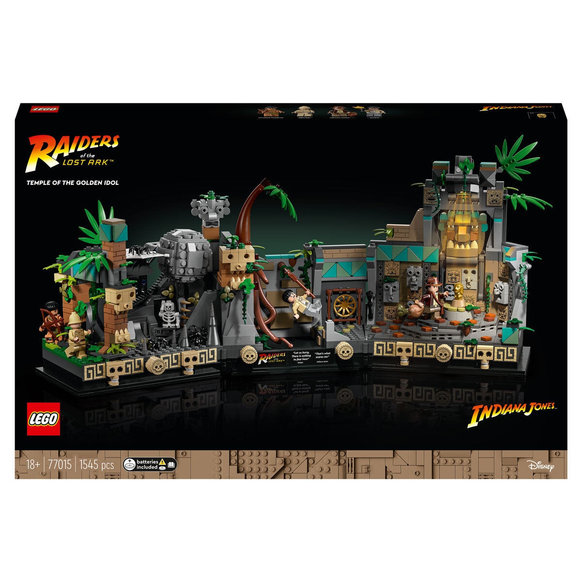 LEGO Indiana Jones Temple of the Golden Idol Box Image at Costco.co.uk