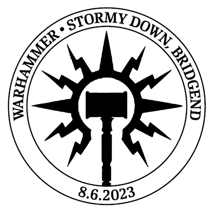 Official Limited Edition Warhammer Age of Sigmar Medal Cover by Royal Mail. Official Limited Edition Warhammer Age of Sigmar Medal Cover by Royal Mail.