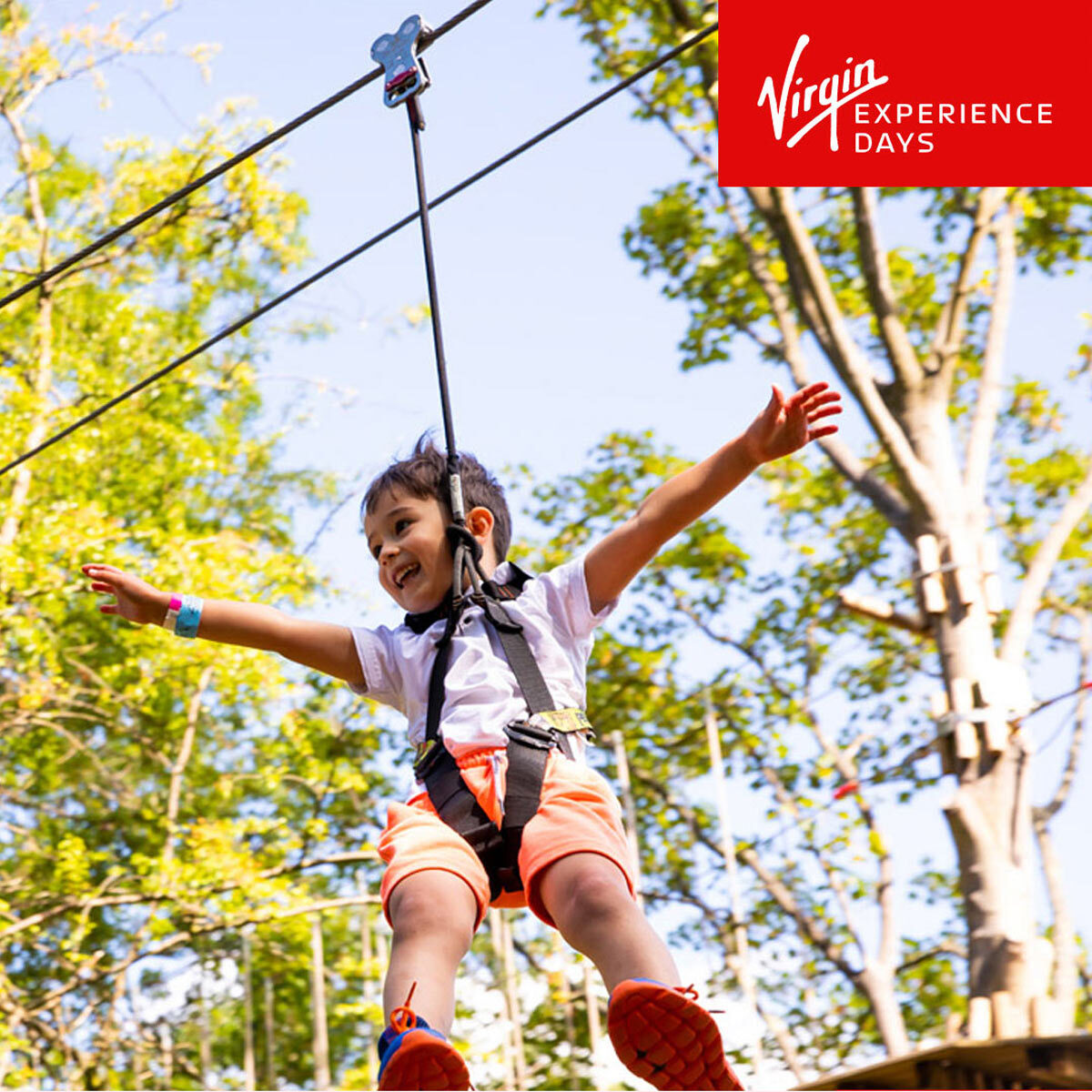 Virgin Experience Days Junior Go Ape Tree Top Adventure For Two Children 6 15 Years Costco Uk