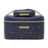 Tahari Cosmetic Case 2 Piece Travel Set in Navy