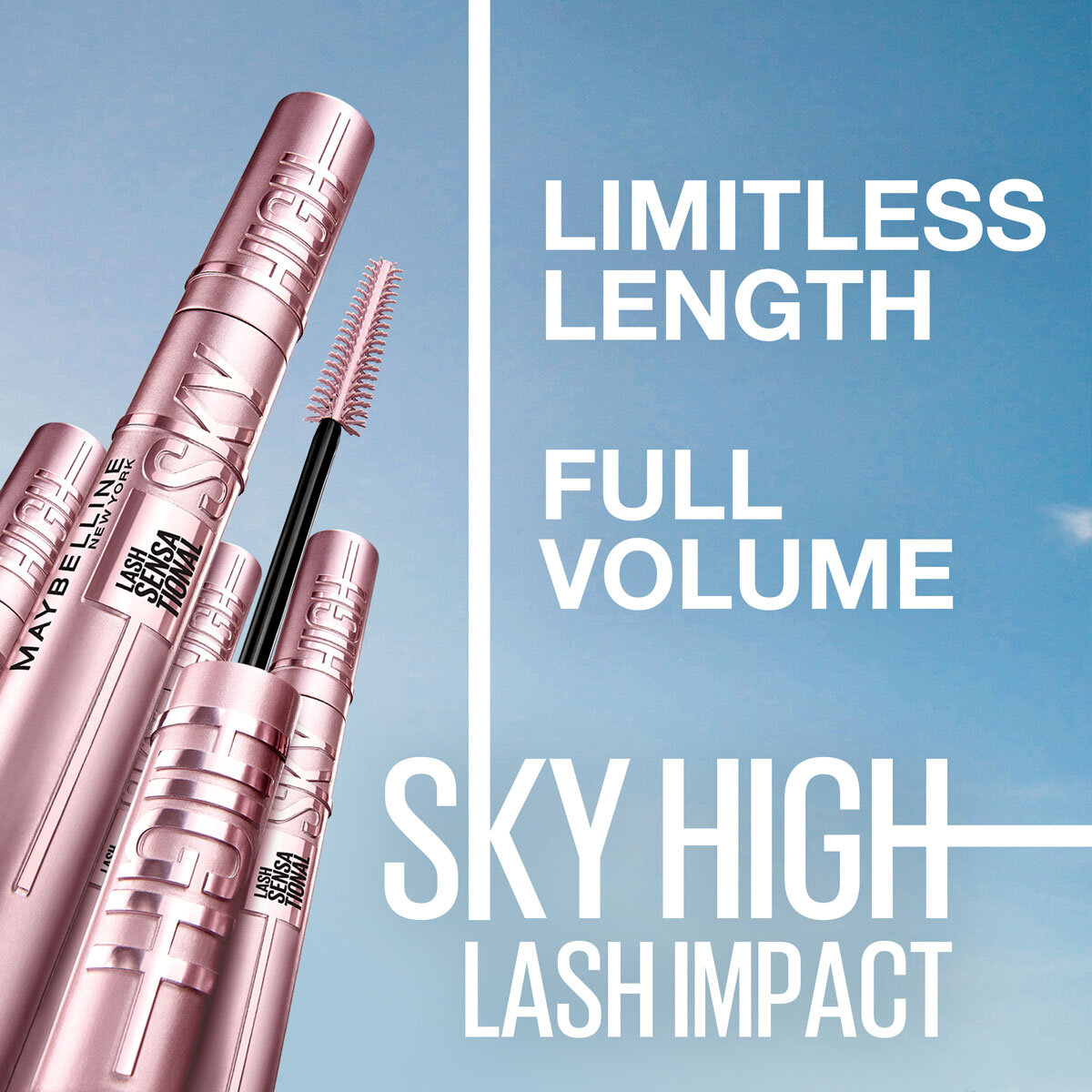 Maybelline Sky High Mascara, 3 Pack