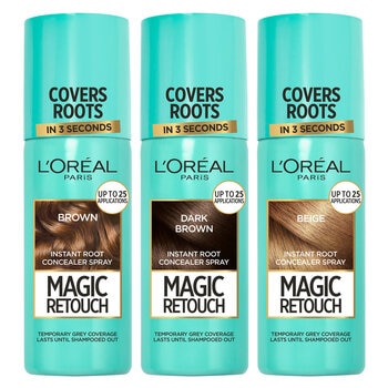 L'Oreal Paris Magic Retouch Root Touch Up Hair Spray - 3 Shades L'Oreal Paris Magic Retouch Root Touch Up Hair Spray - 3 Shades