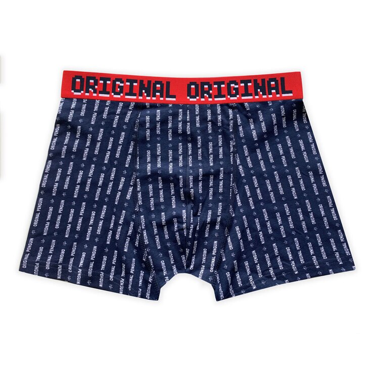 Original Penguin Men's 6 Pack Boxer Shorts in Navy and Wine, 4 Sizes ...