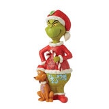 20 Inches (51cm) Jim Shore Grinch and Max Statue Hand Painted 