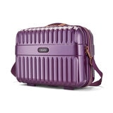 Rock Selene 4 Piece Hardside Luggage Set in Purple