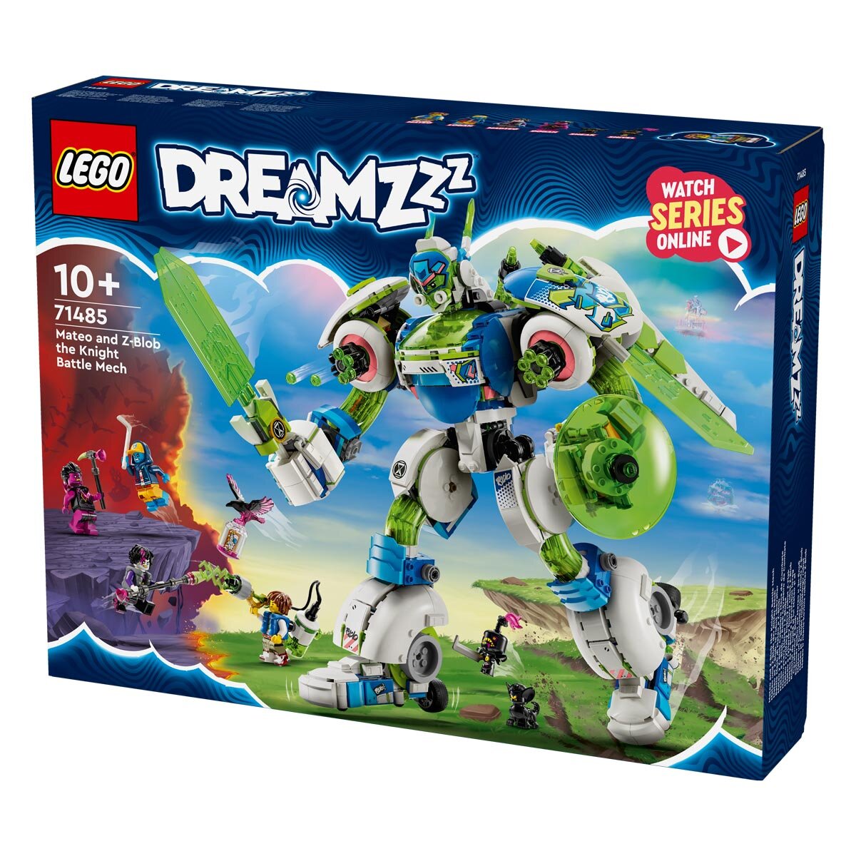 Lego DREAMZzz Mateo and Z-Blob the Knight Battle Mech box image