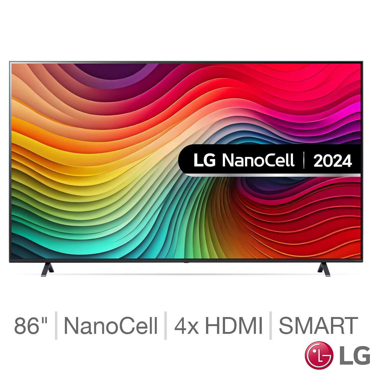 LG 86NANO81T6A 86 Inch NANO 4K Ultra HD Smart TV