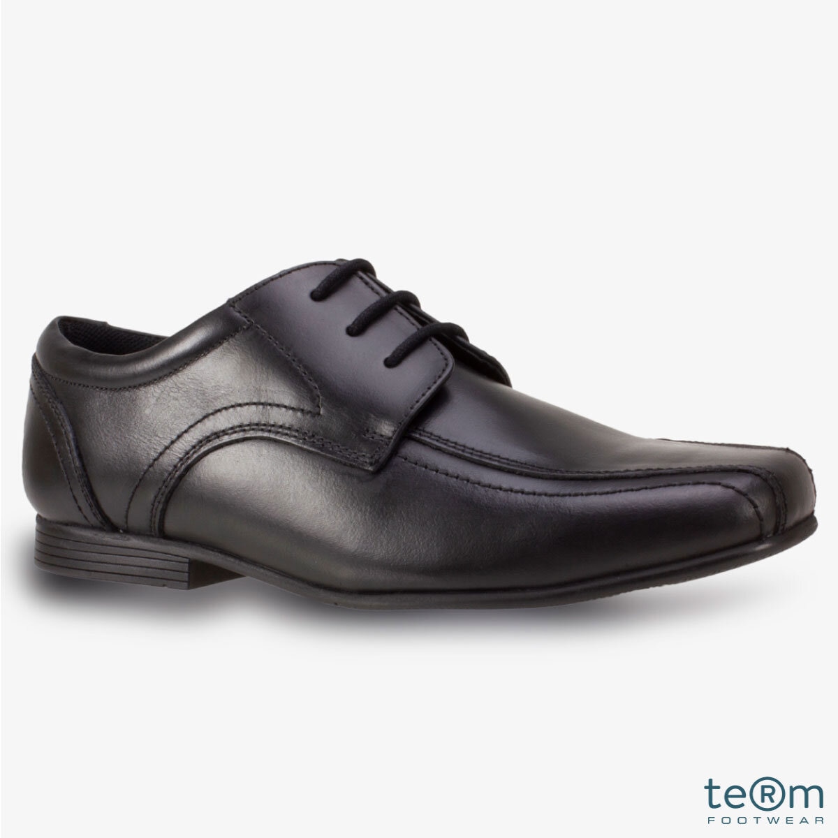 TeⓇm Finn Boy's Lace Up Leather School Shoes in 8 Sizes