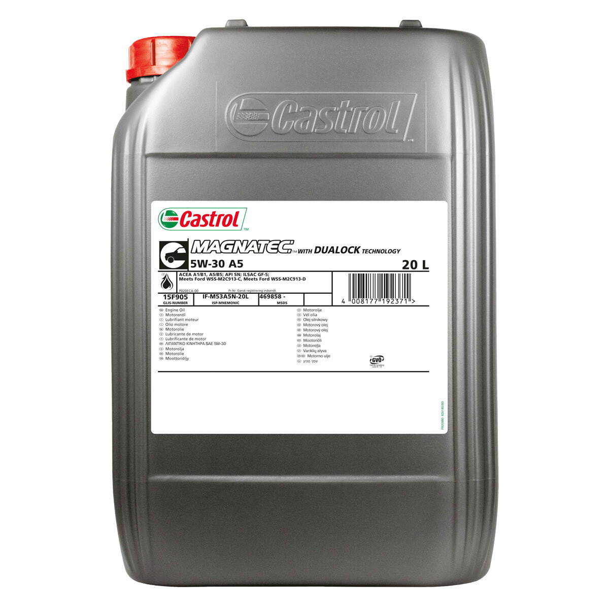 Castrol MAGNATEC 5W-30 A5 Car Engine Oil, 20 Litres