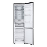 Open LG GBV5240CEP Fridge Freezer, C Rated in Black