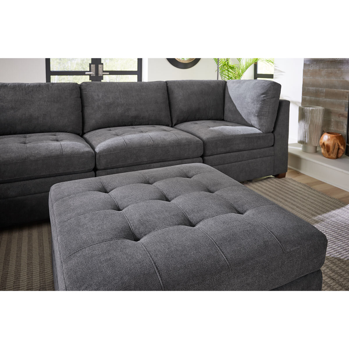 Thomasville Tisdale Dark Grey Modular Sofa