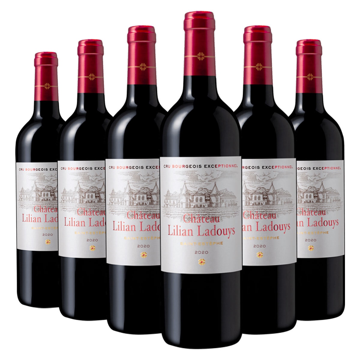 Chateau Lilian Ladouys Saint Estephe 2020, 6 x 75cl