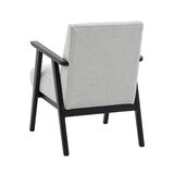 Gallery Neyland Mottled Stone Linen Armchair