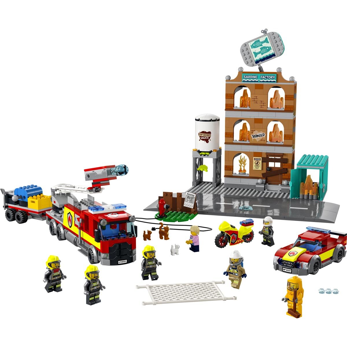 LEGO City Fire Brigade - Model 60321 (7+ Years) | Costco UK