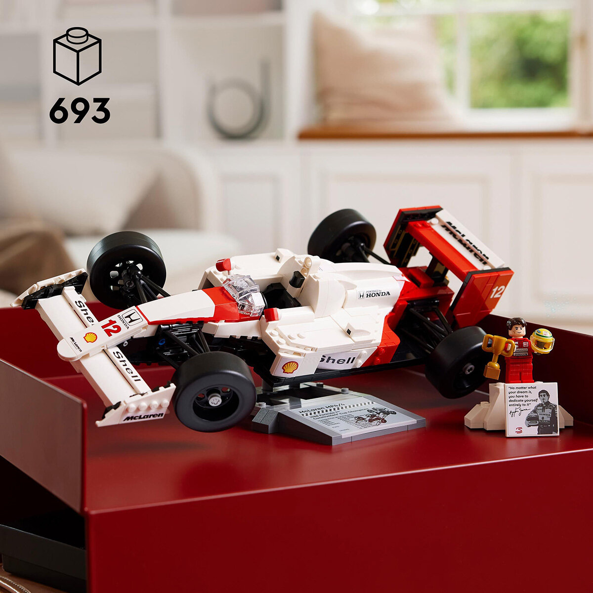 LEGO Icons McLaren MP4/4 & Ayrton Senna - Model 10330 (18+ Years)