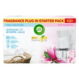 Airwick Fragrances Plug In Starter Pack, 2 Devices & 6 Refills