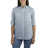 Jachs Ladies Linen Long Sleeve Shirt