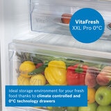 Bosch Series 4 KGN392LAF Fridge Freezer, A Rated in Silver