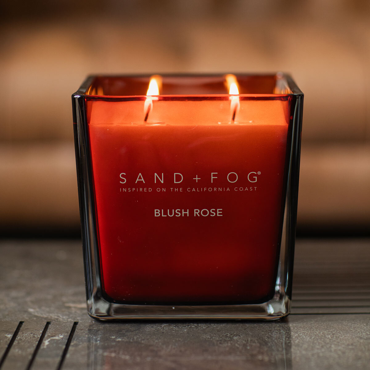 Sand and Fog Candle Blush Rose