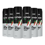 Lynx Africa Anti Perspirant, 6 x 200ml PMP