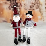 Buy Shelf Sitters Assortment Santa & Snowman Lifestyle Image at Costco.co.uk