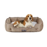 Kirkland Signature Tufted Cuddler Pet Bed 30" x 22" (76cm x 56cm) in Tan