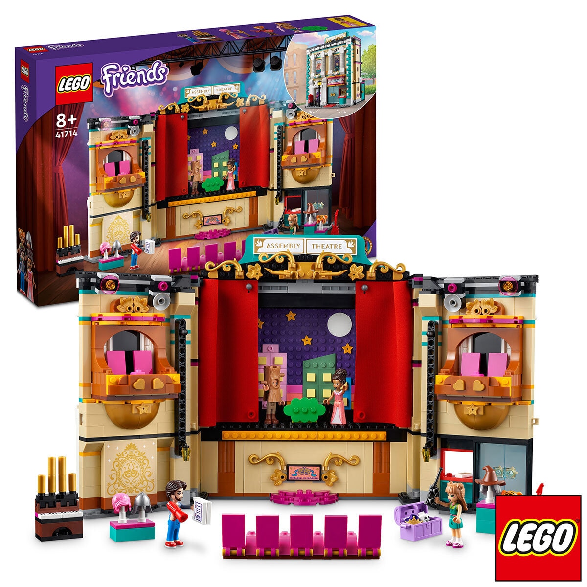 Buy LEGO Friends Andrea's Theater School Box & Items Image at Costco.co.uk