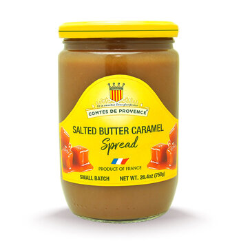 Comtes De Provence Salted Butter Caramel Spread, 750g