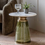 Gallery Seville Green Side Table