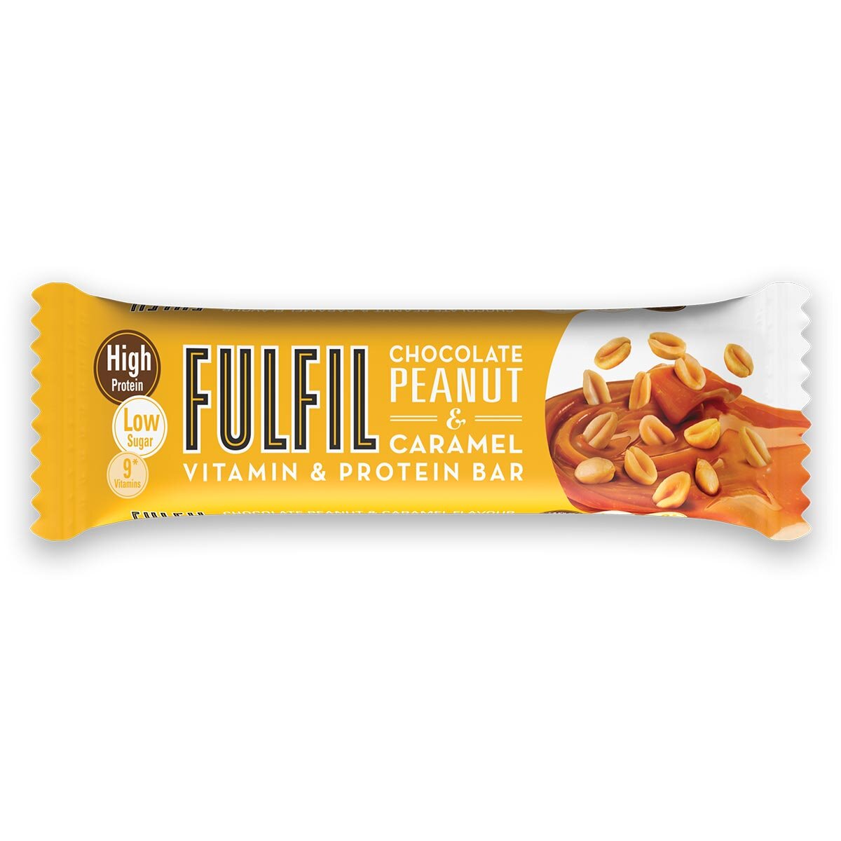 Fulfil Chocolate Peanut & Caramel Bars, 55g