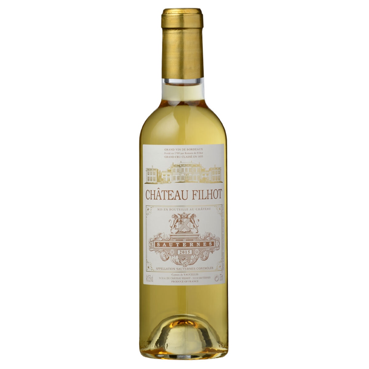 Chateau Filhot Sauternes 2015, 37.5ml