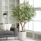 Artificial 8ft Olive Tree in Planter Artificial 8ft Olive Tree in Planter