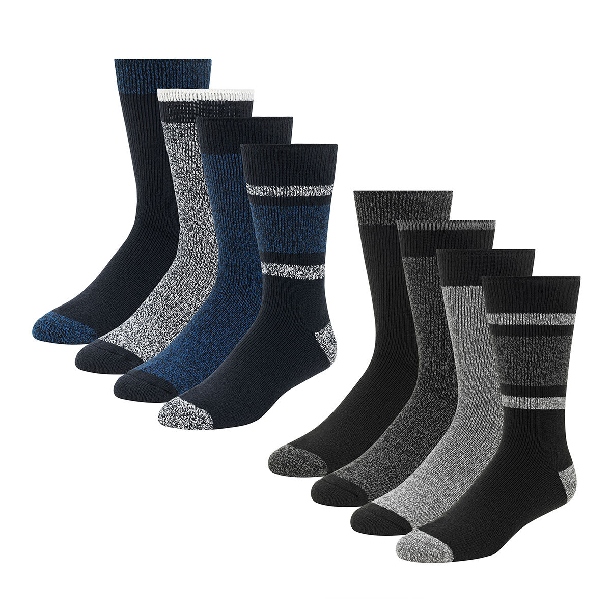 Weatherproof Mens Thermal Sock, 4 Pack