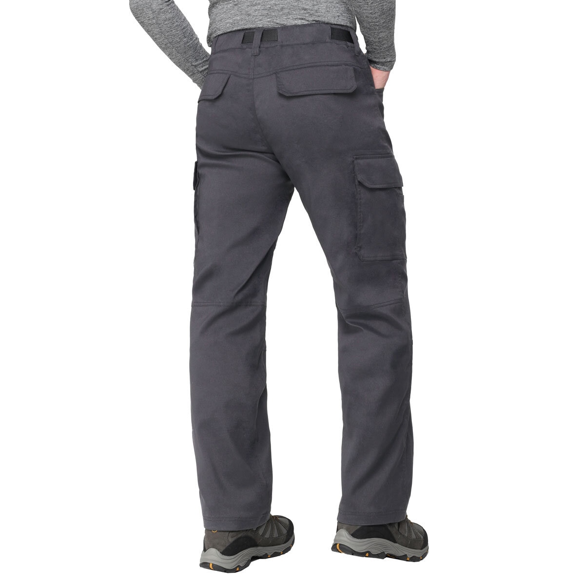 BC Clothing Mens Stretch Tech Pant in Grey