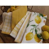 Caro Home 100% Cotton Kitchen Towels 8 Pack in Yellow